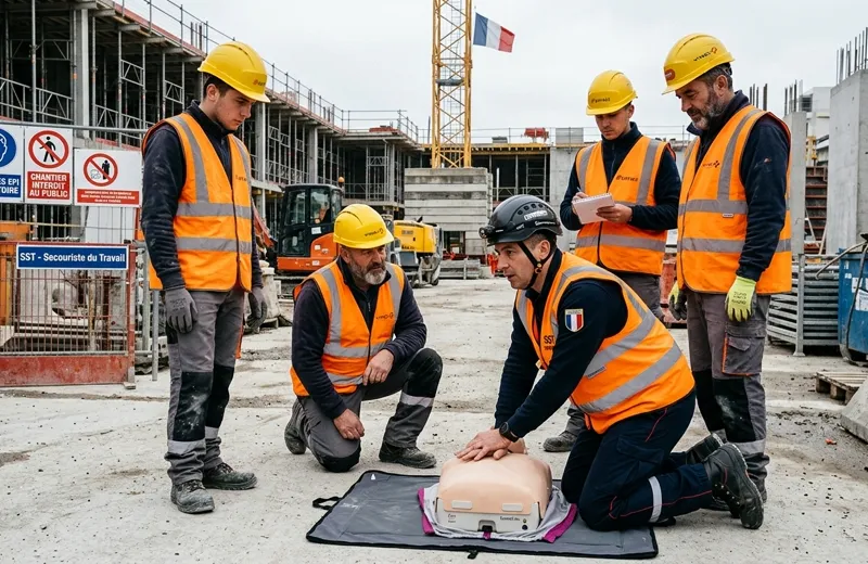 Démonstration de gestes qui sauvent à Bastia